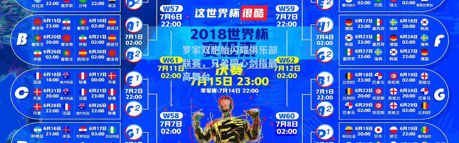 罗家双胞胎闪耀俱乐部联赛,兄弟同心剑指最高舞台